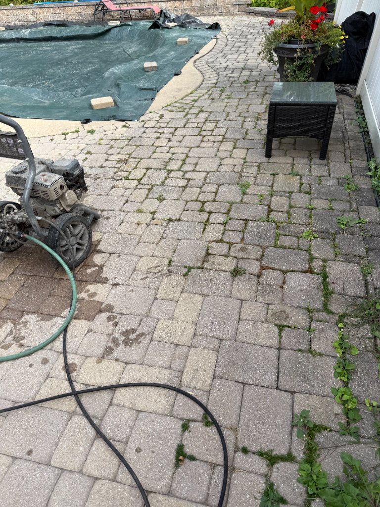 Pressure washing work 3